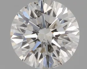 0.53 Carat F SI2 Round Diamond