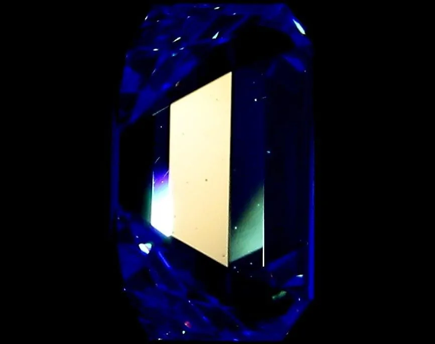 0.81 Carat H SI1 Emerald Diamond