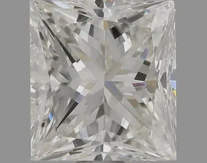 0.84 Carat J SI1 Princess Cut Diamond