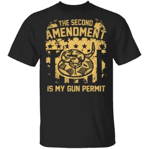 2nd Amendment Gun Permit T-Shirt