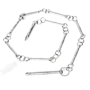 9-Section Stainless Steel Whip Chain