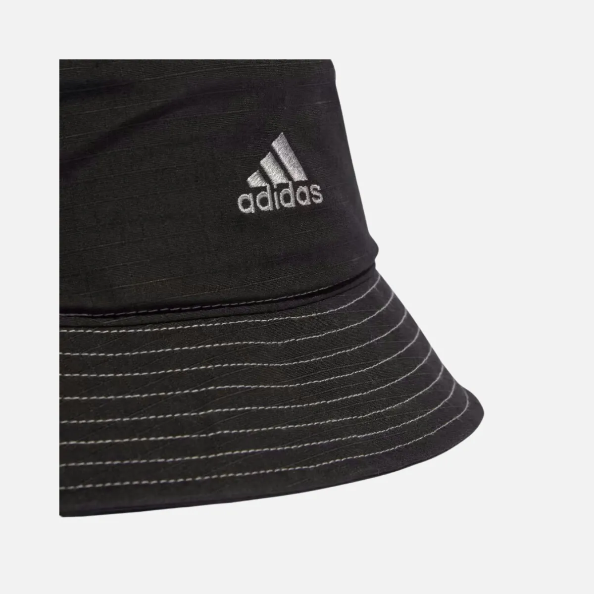 Adidas Classic Cotton Bucket Hat -Black/White/Grey Three