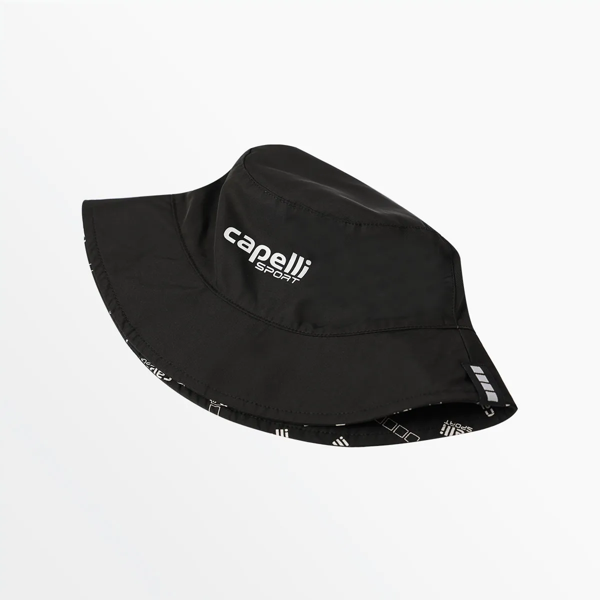 ADULT CS REVERSIBLE ALLOVER LOGO BUCKET HAT