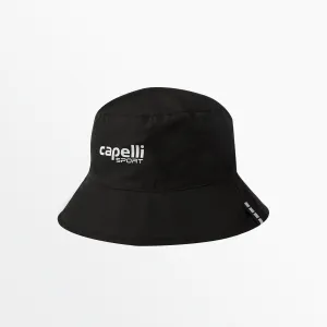 ADULT CS REVERSIBLE ALLOVER LOGO BUCKET HAT