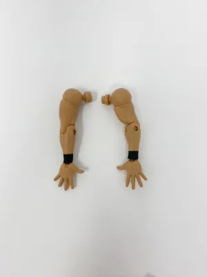 Arm (Black wrist tape and open hands)