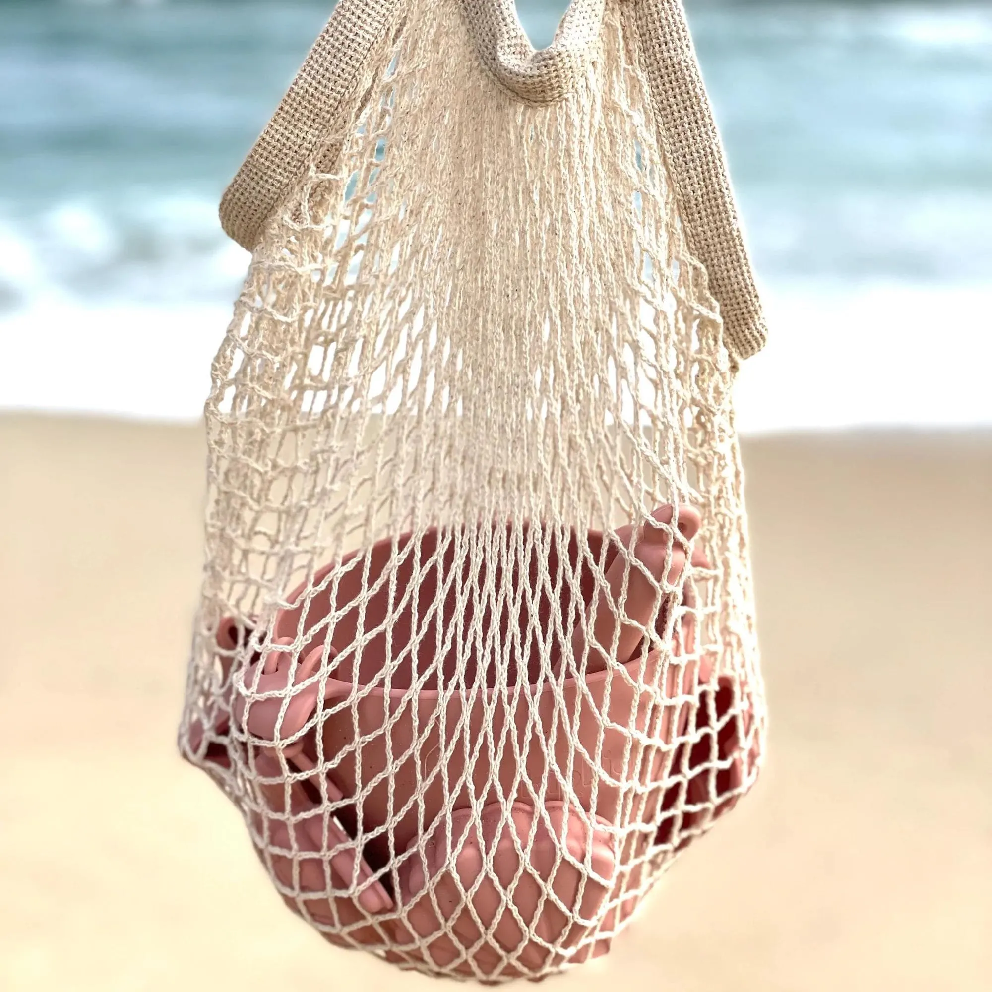 Beach Towel & Silicone Sand Toy Combo