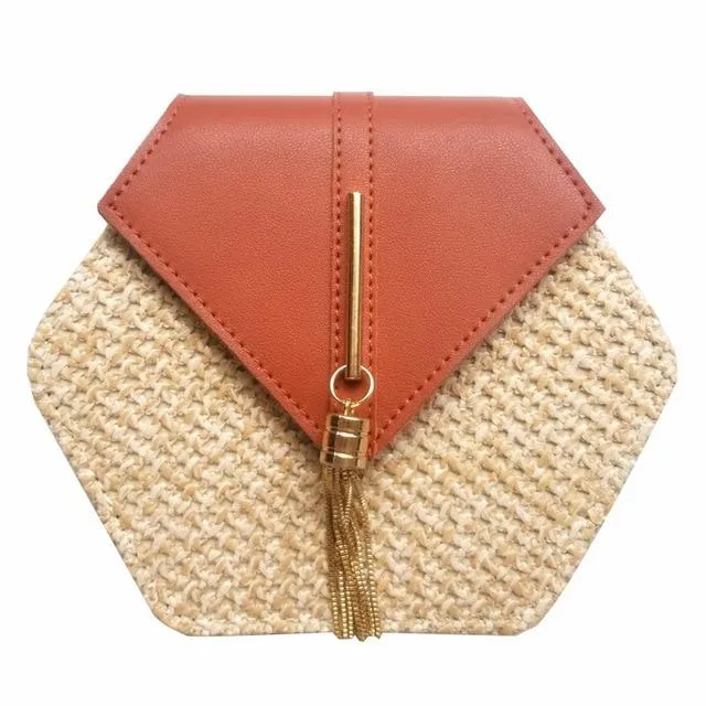 Bella Handmade Woven Rattan Bag