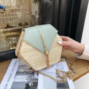 Bella Handmade Woven Rattan Bag