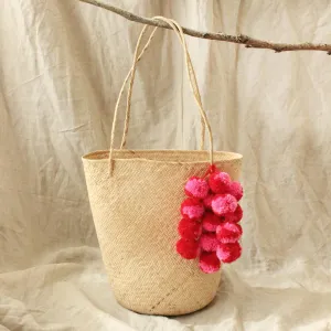 Borneo Love Rush Handwoven Straw Tote Bag