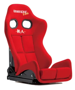 BRIDE G61RSF Reclining seat GIASIIIKING Red (Silver FRP shell) Standard