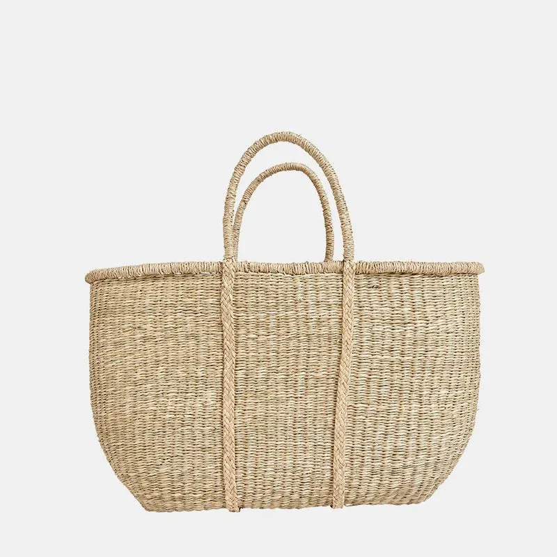 Caro Seagrass Market Bag