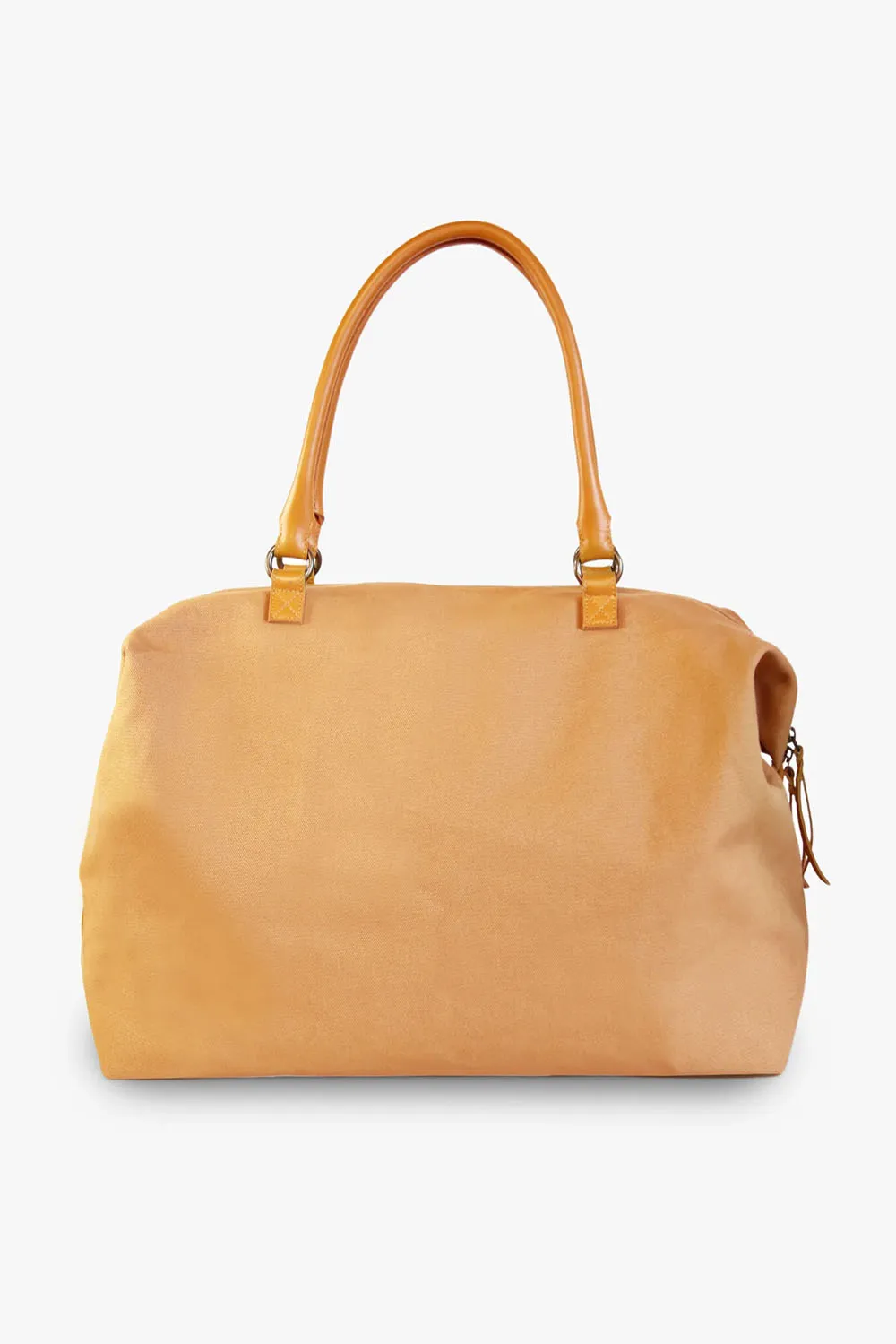 CARRY ON SONG WEEKENDER BAG - TAN CANVAS