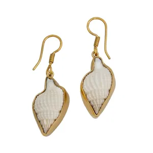 Charles Albert Alchemia - Shell Nassa Clothrata Earrings