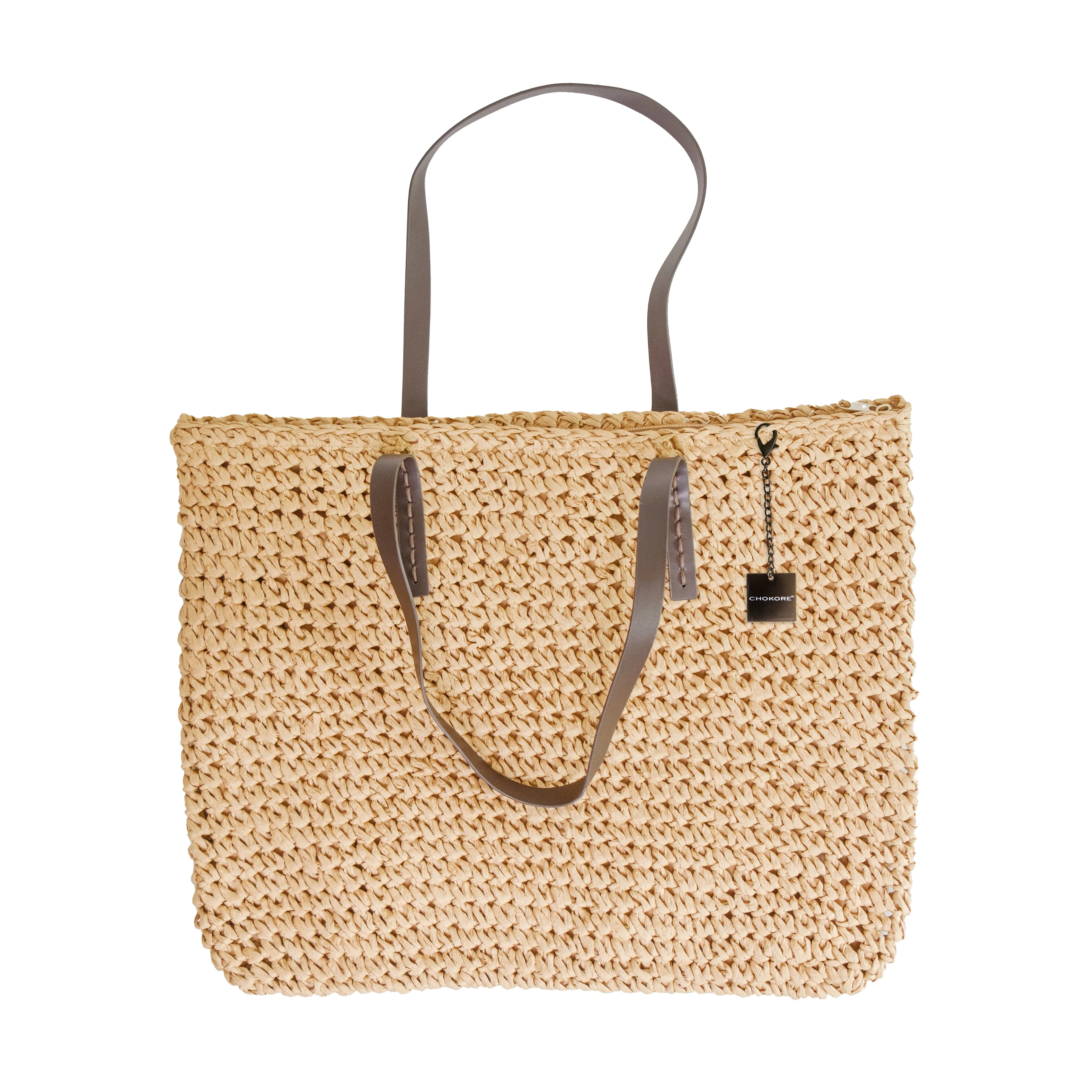 Chokore Straw Woven Large Tote Bag