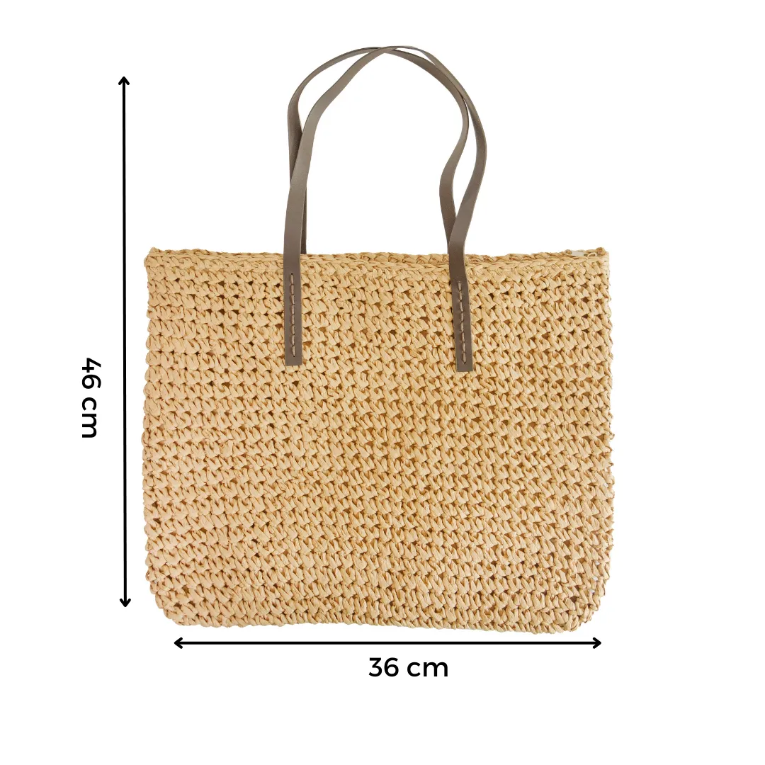 Chokore Straw Woven Large Tote Bag