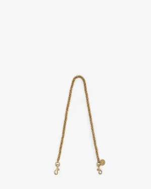 Clare V. - Chain Shoulder Strap in Circle Chain Brass