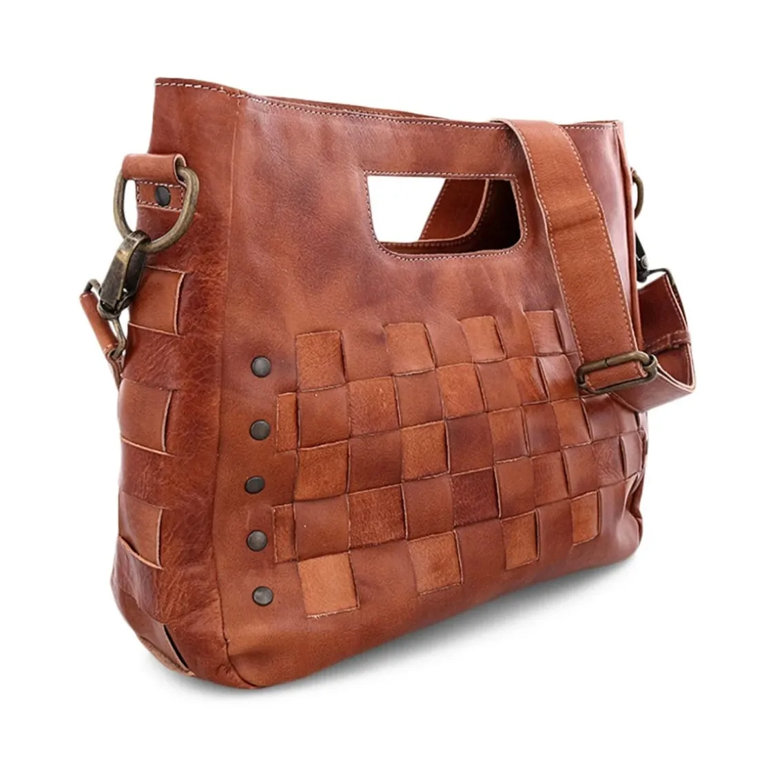 Cognac Orchid Everyday chic Crossbody bag