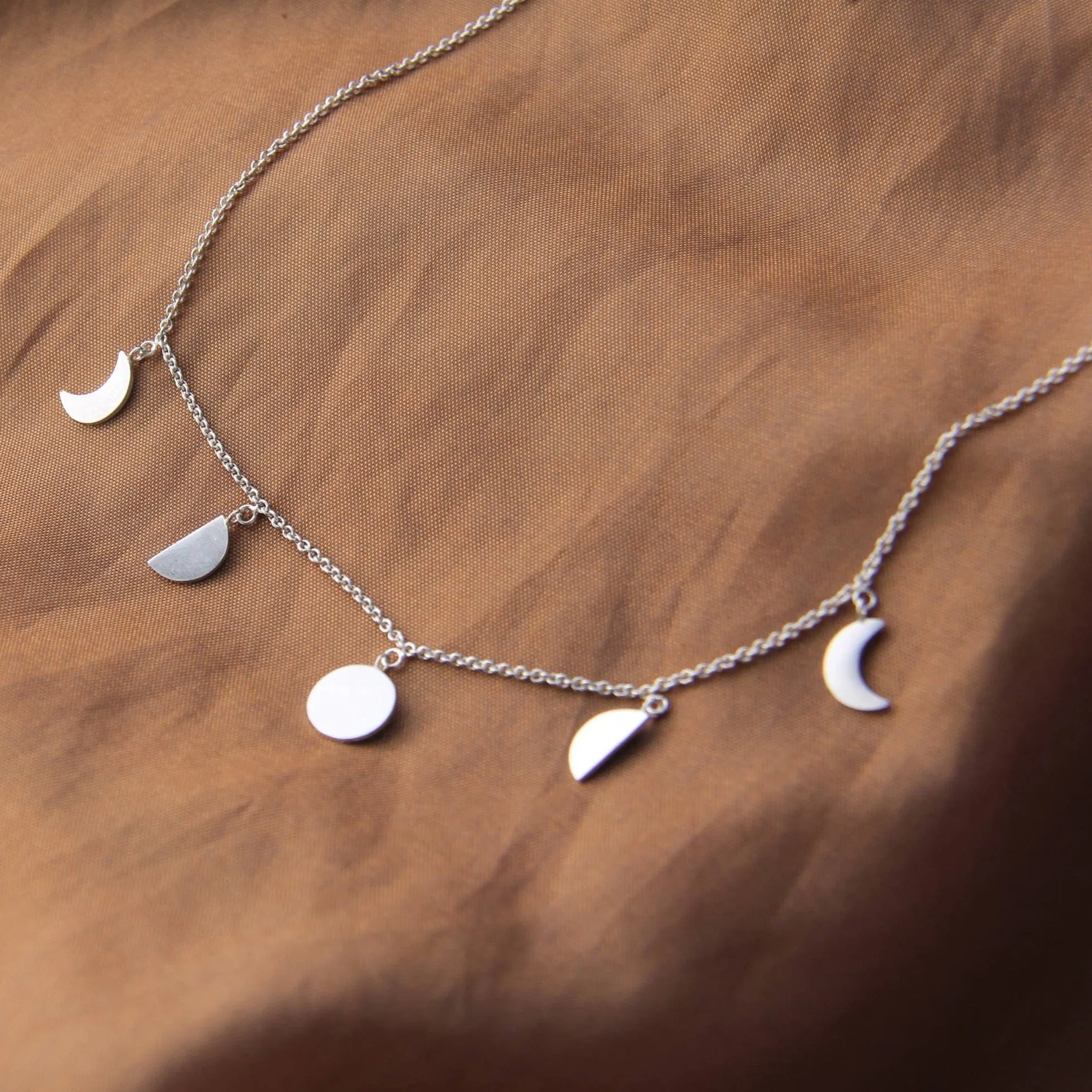 Eclipse Sterling Silver Necklace