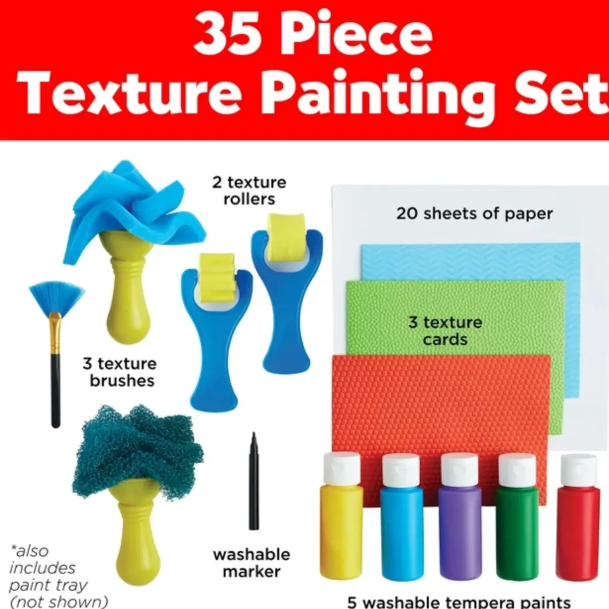 Faber-Castell Young Artist Texture Painting Set