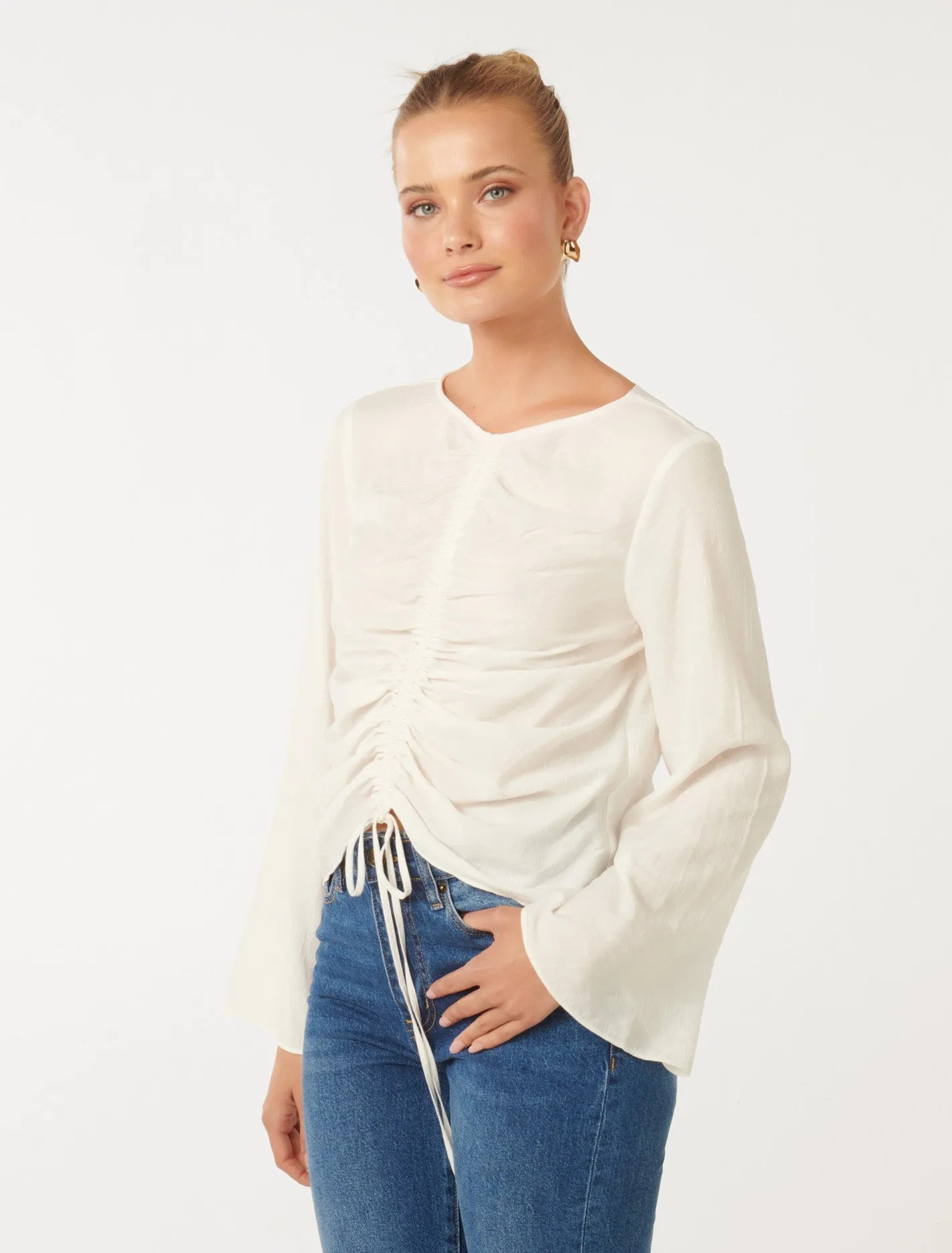 Frankie Ruched Front Top