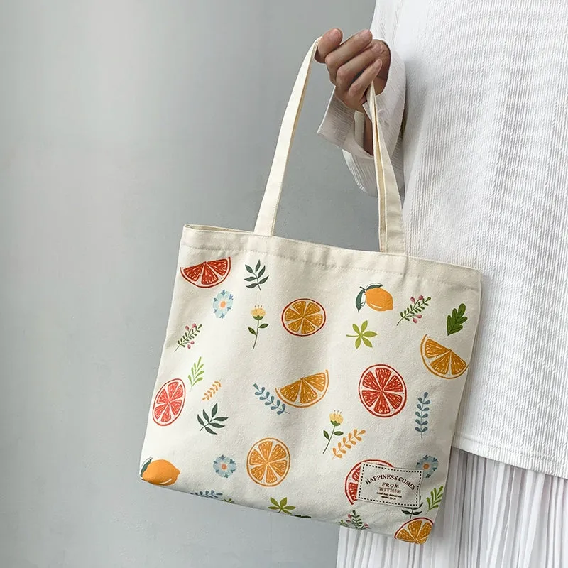 Fresh Fruit Canvas Shoulder Bag