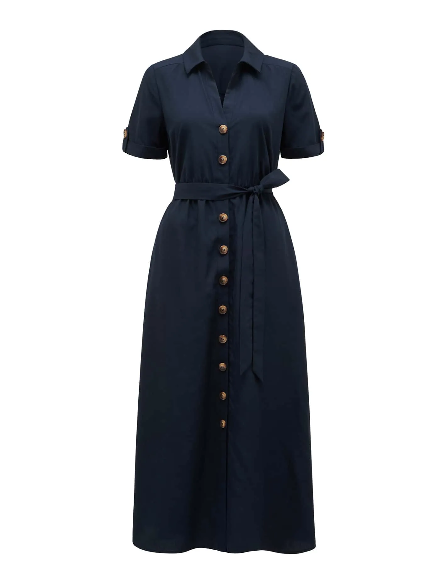 Georgia Midi Shirt Dress