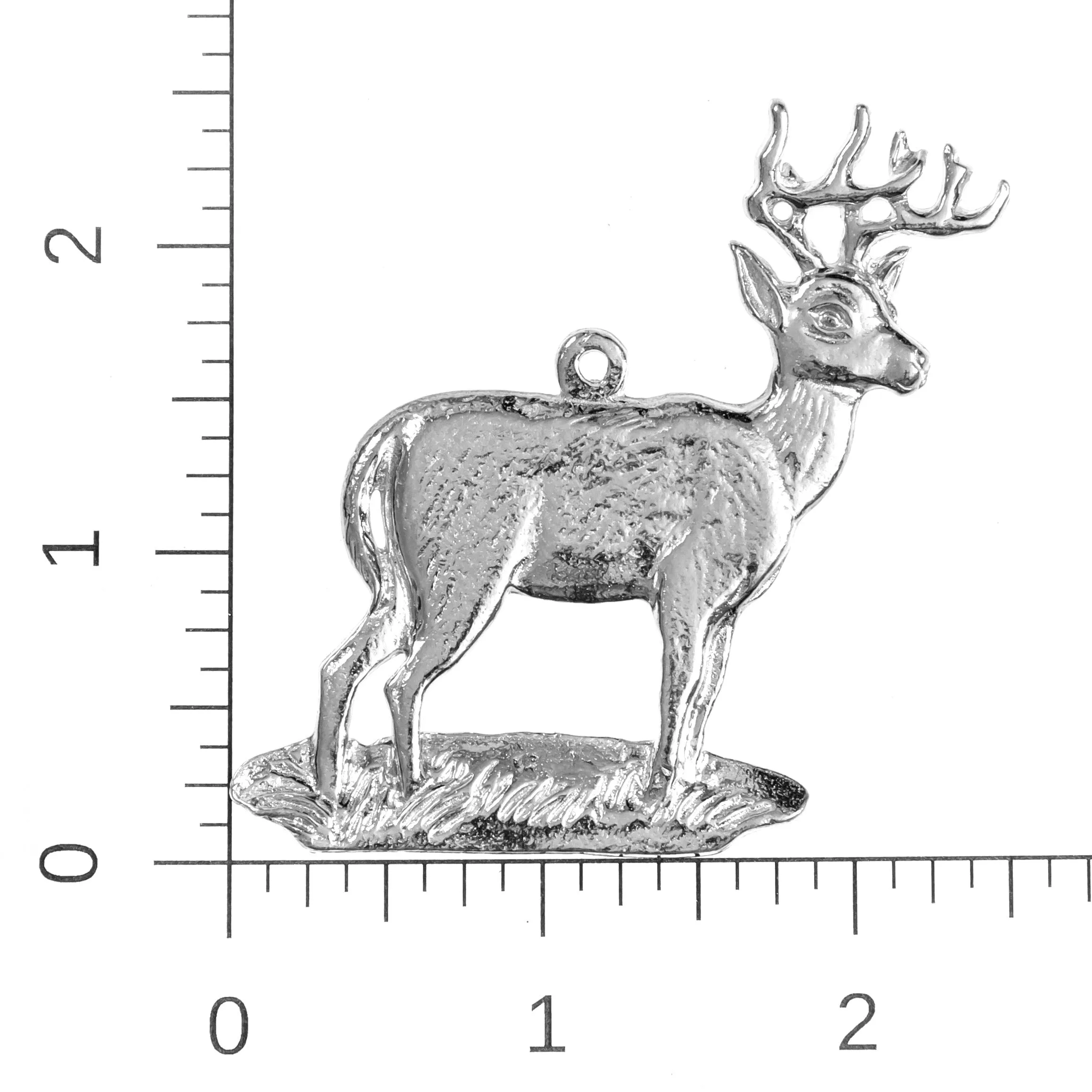 Handmade Deer Gifts - Pewter Reindeer Ornaments - Several Designs