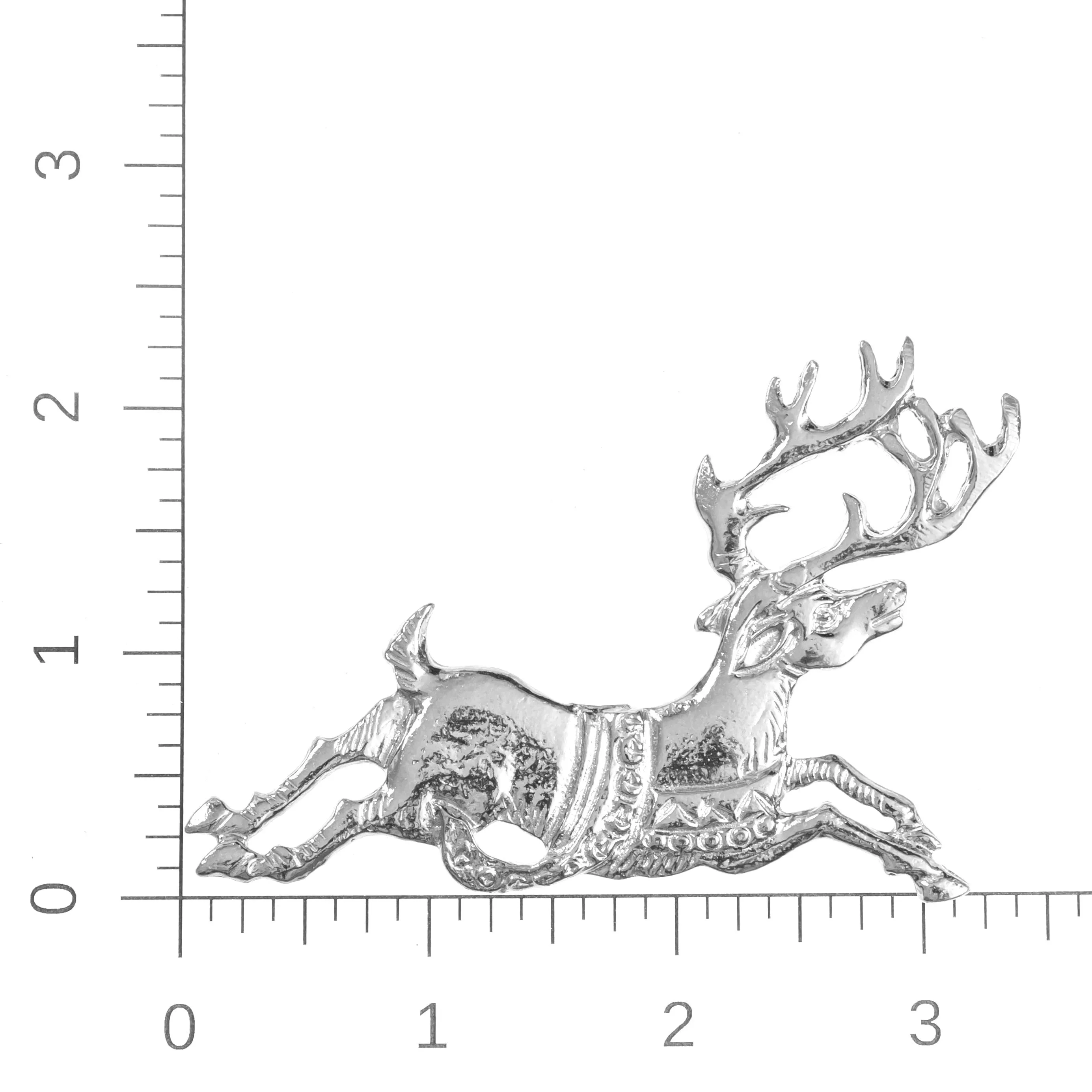 Handmade Deer Gifts - Pewter Reindeer Ornaments - Several Designs