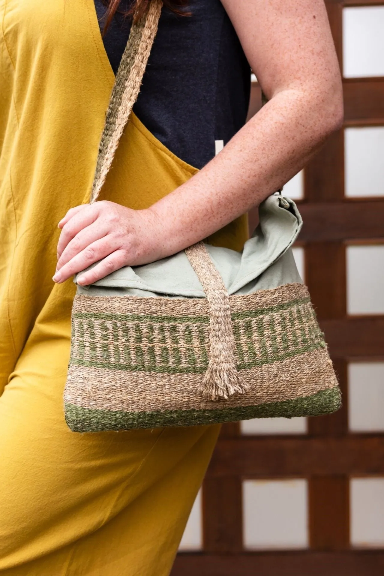 Hemp Satchel Bag - Small