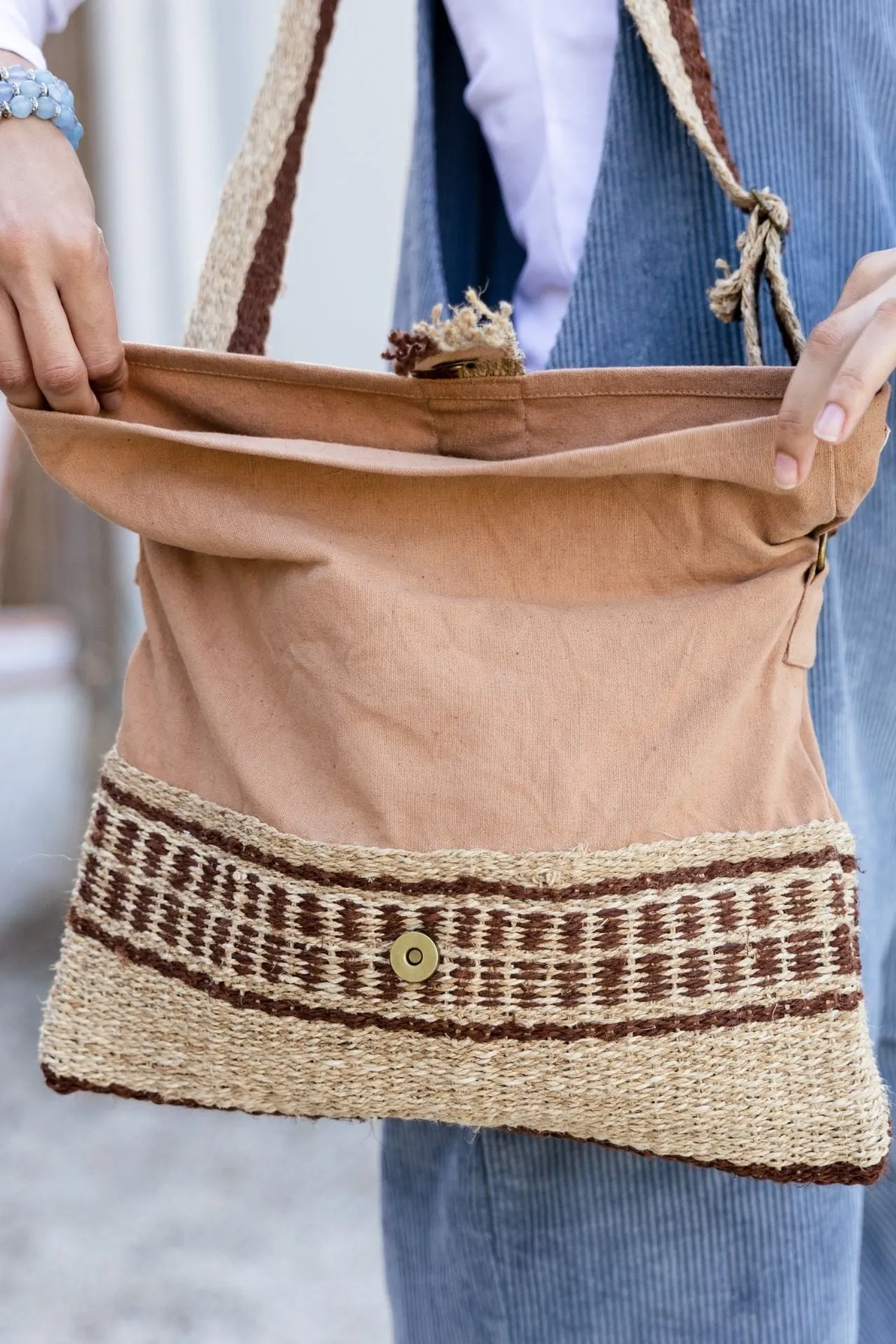 Hemp Satchel Bag - Small