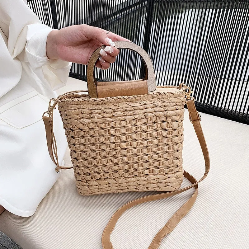 Ibiza Straw Woven Handbag