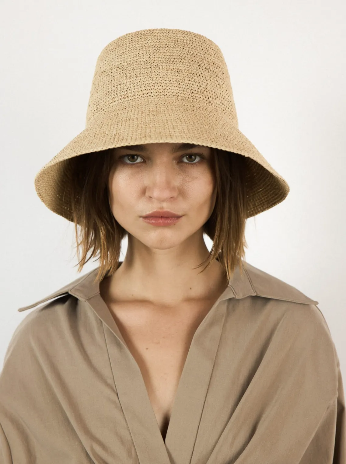 Janessa Leone Felix Hat in Natural