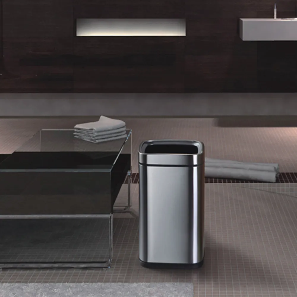 JAVA Dustbin | ROLAND | JH8861 | 12L | Open Top Waste Bin | Trash Bin | Dustbin for Kitchen