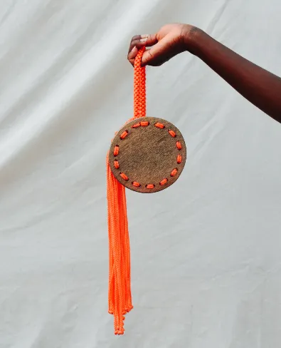 Kayadua Kaya Bag with Hand carved wooden Button for closing