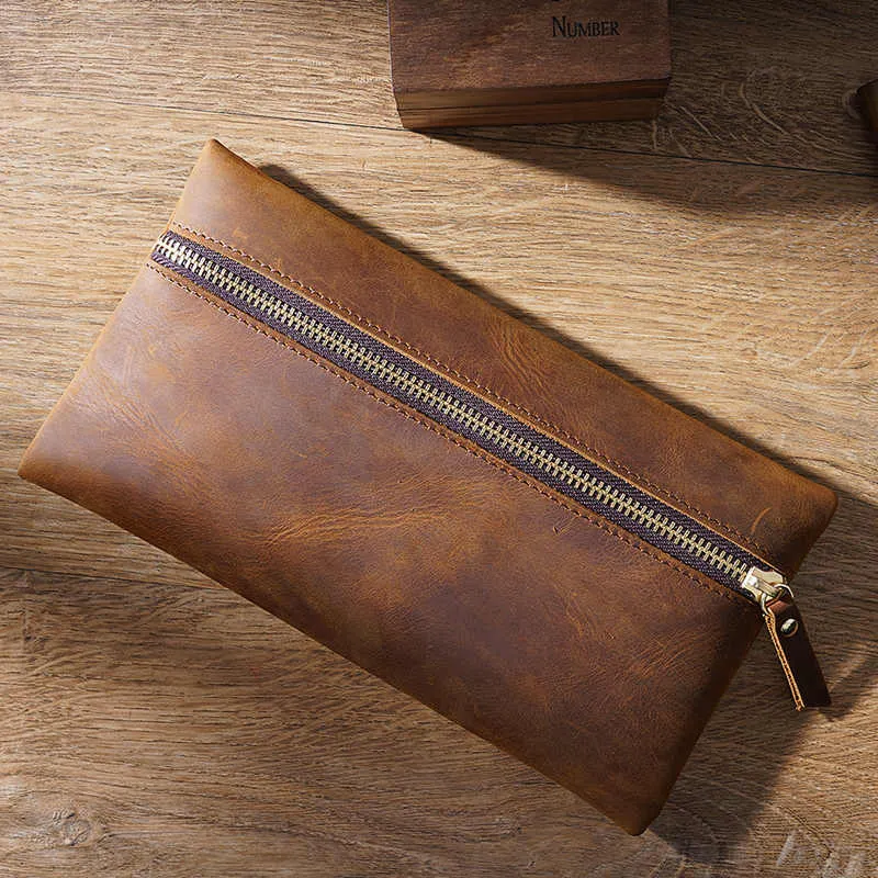 Leather Pencil Holder Fountain Pen Case