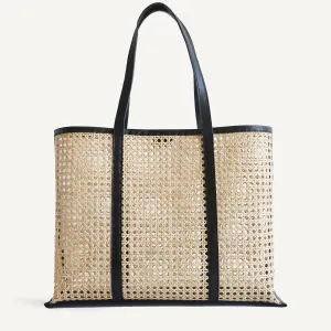 Margot Bag ~ Large Black Rattan