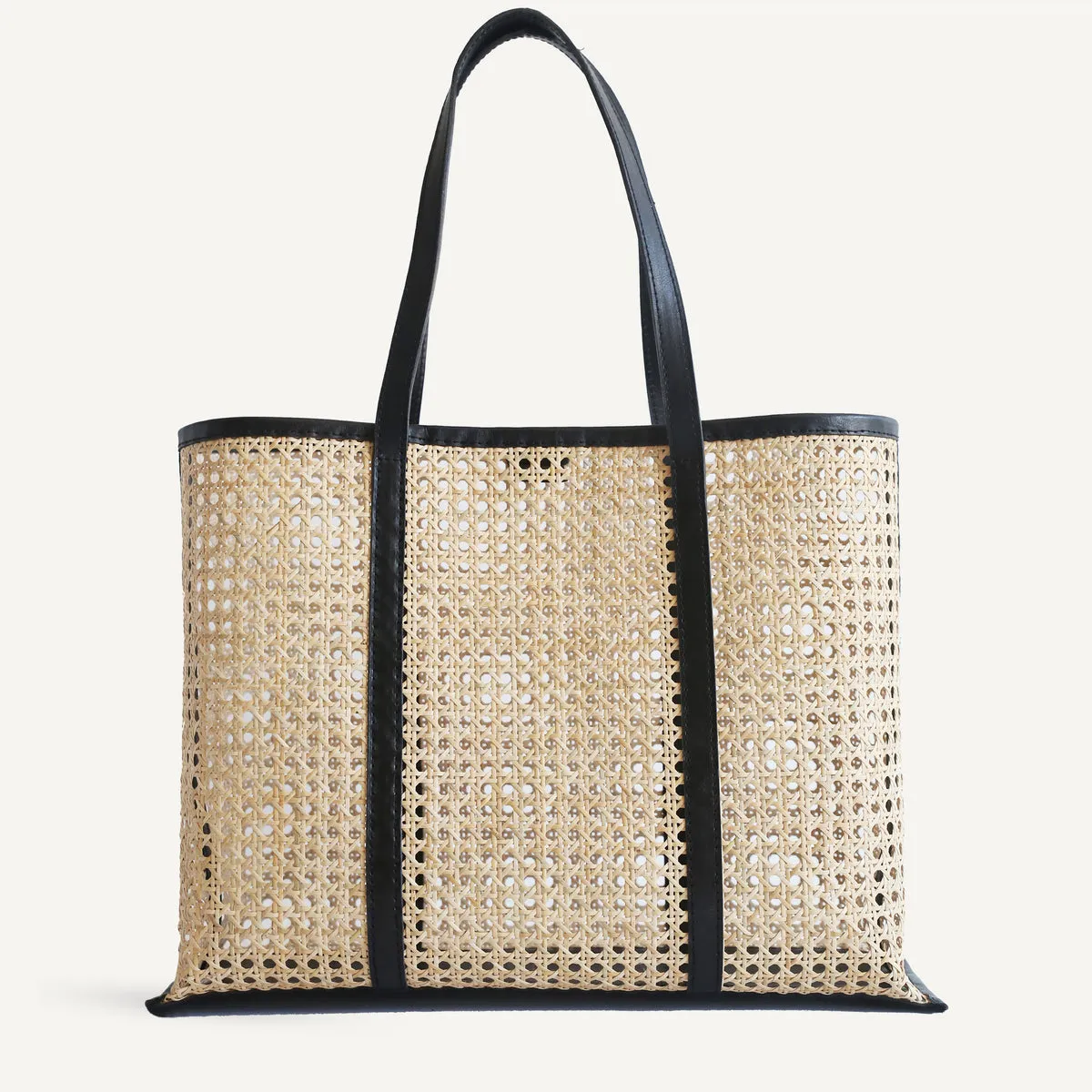 Margot Bag ~ Large Black Rattan