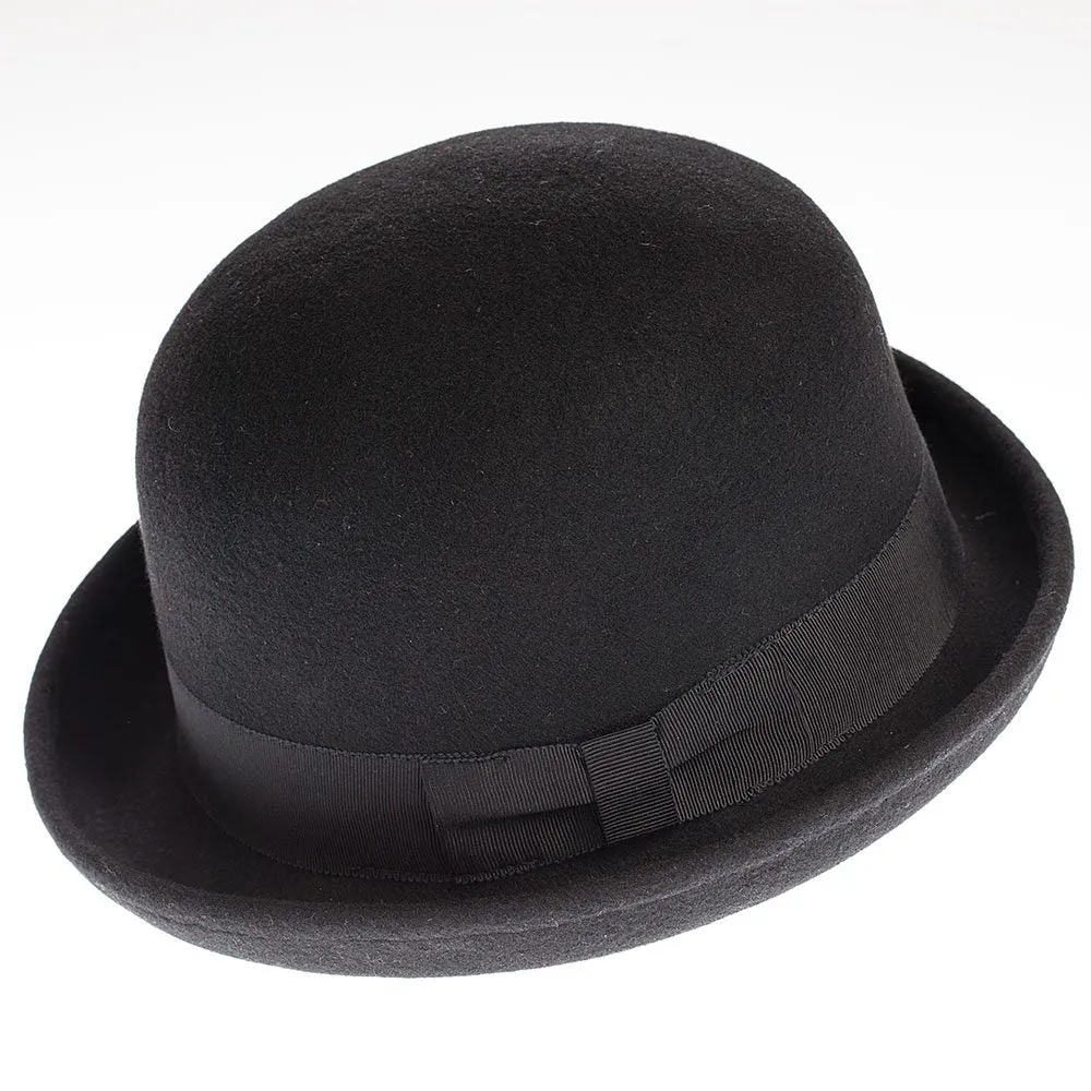 Melbourne Hats Bowler Hat - Black