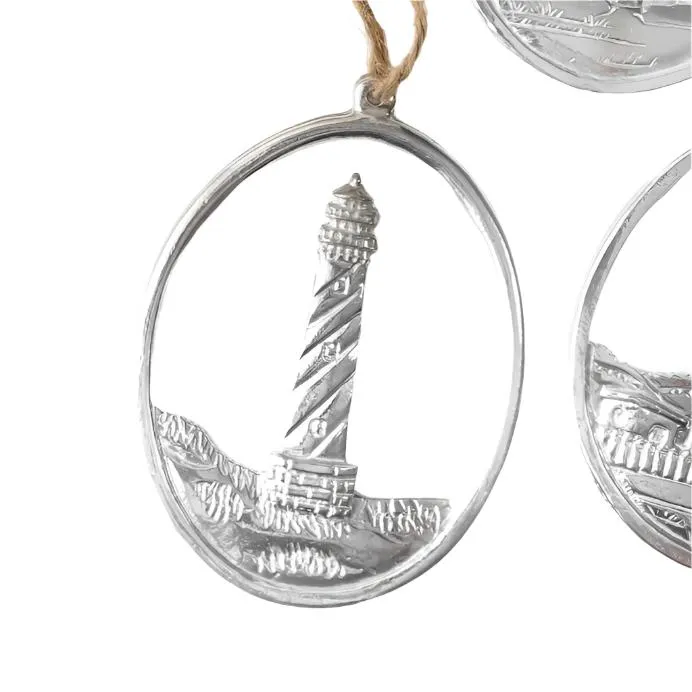 North Carolina Lighthouse Ornaments - Handmade Lighthouse Gifts - Individual or Gift Set