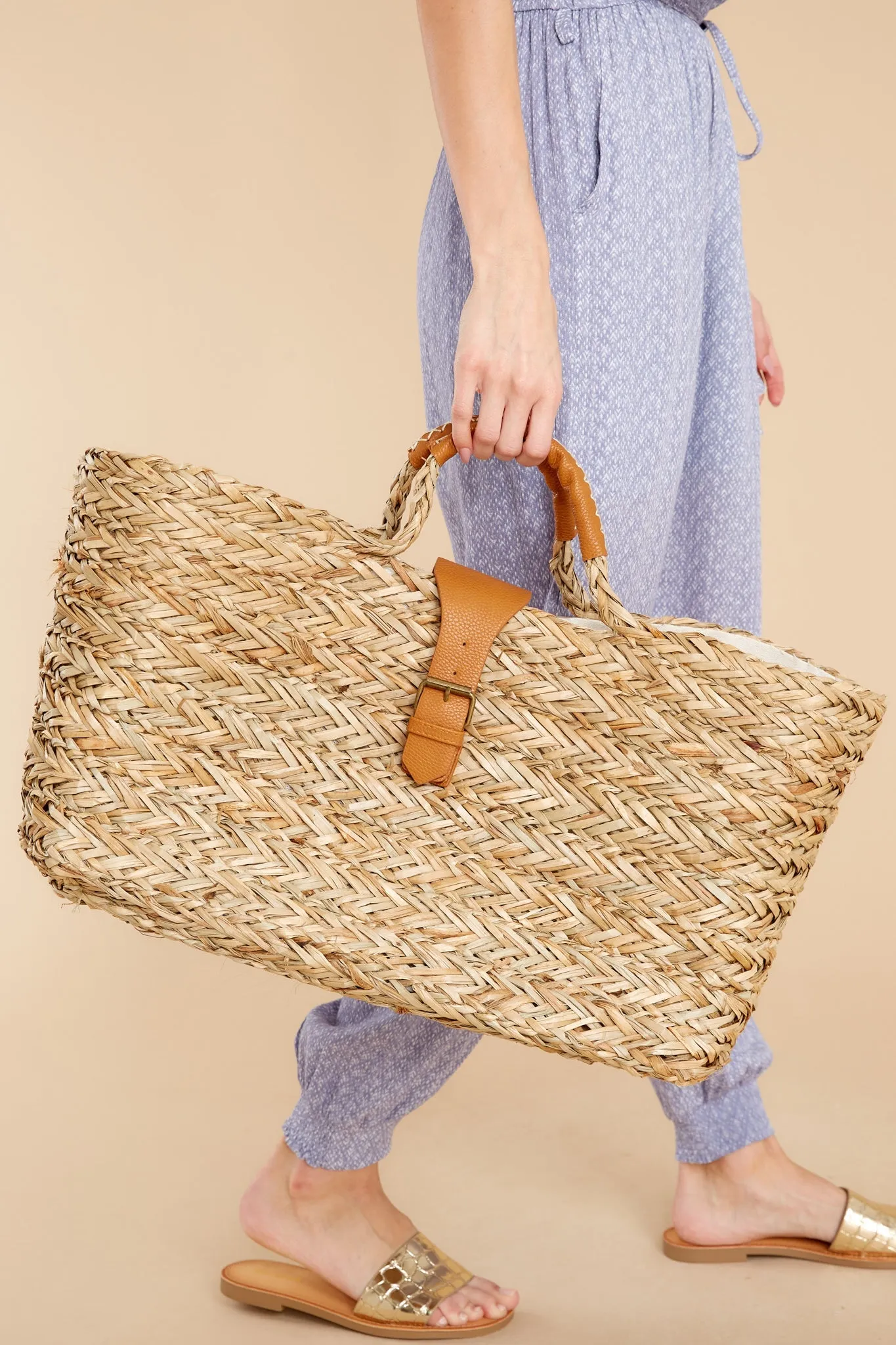 Paradise Picnic Natural Bag