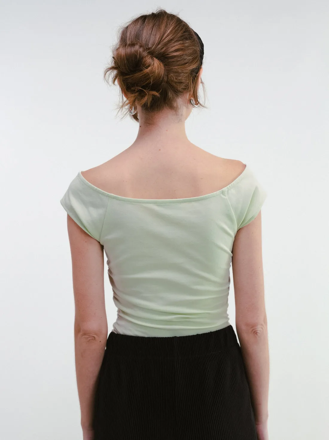 Poised Top - Aqua