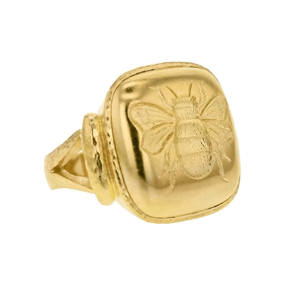 "Fat Bee" Signet Ring