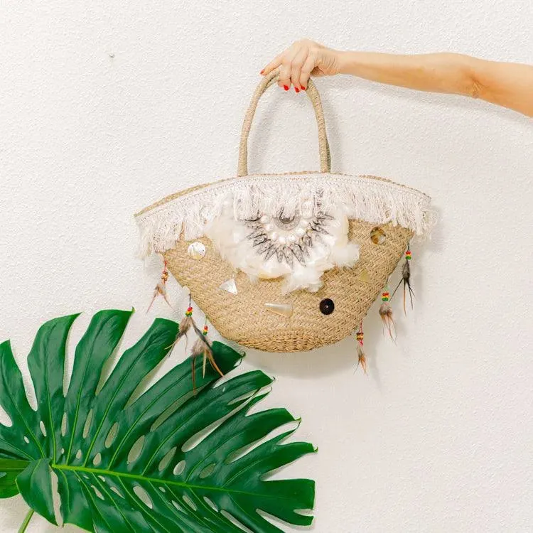 Rattan Boho Handbag