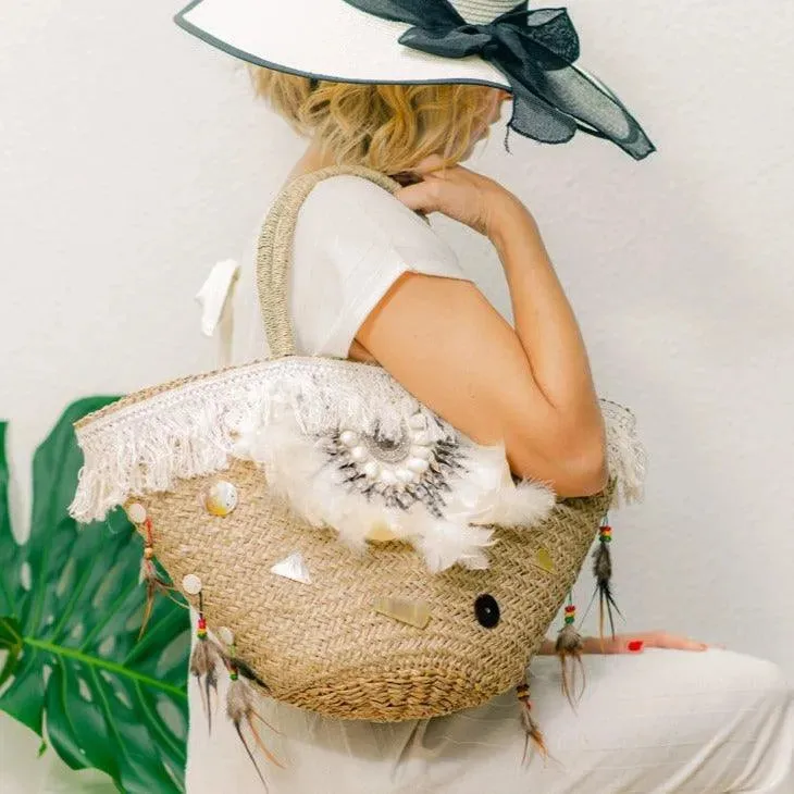 Rattan Boho Handbag