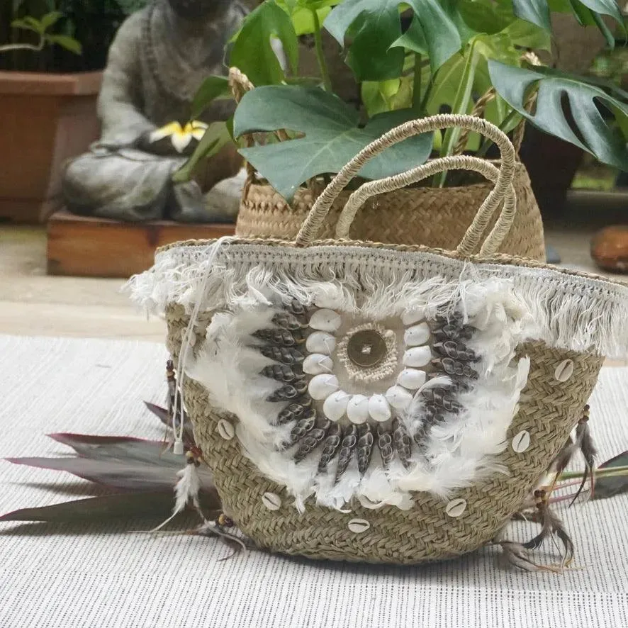 Rattan Boho Handbag