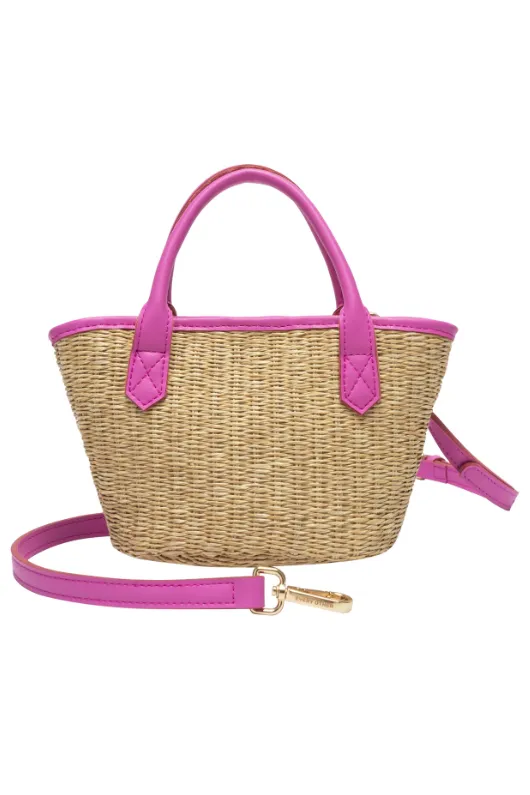 Straw Rattan Grab Bag