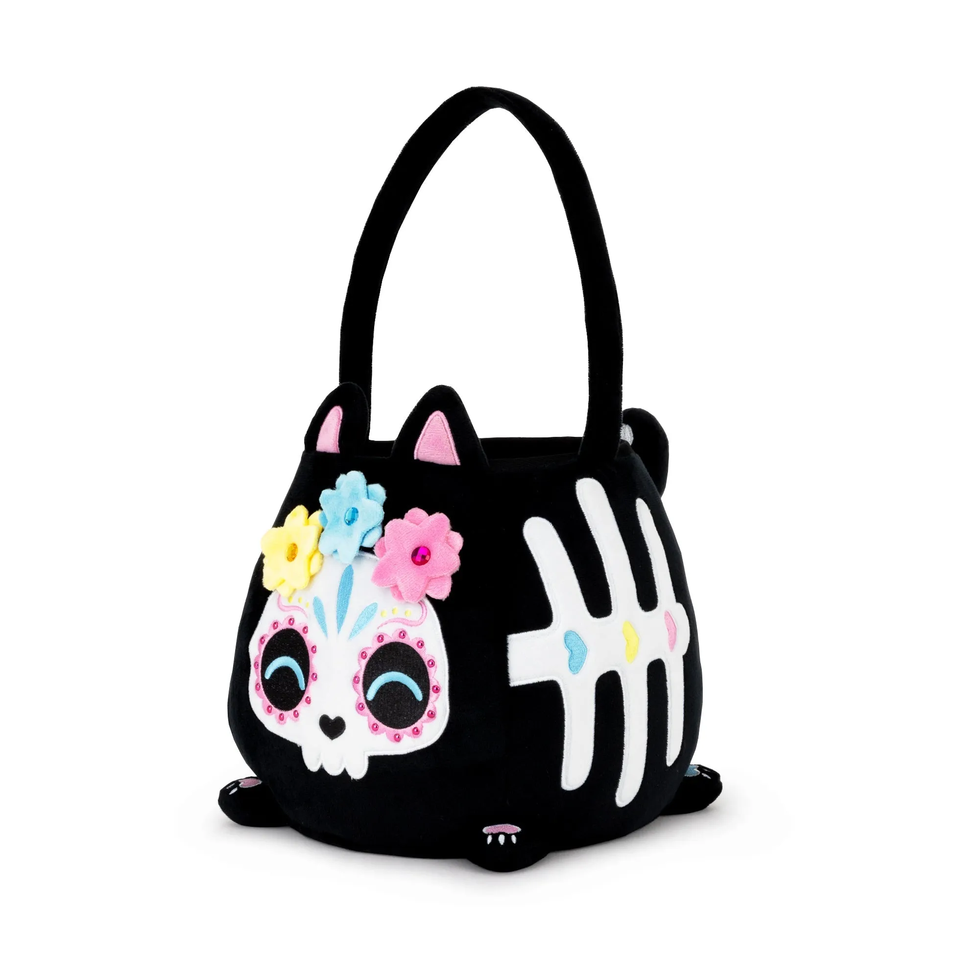 Sugar Skull Cat Candy Bucket