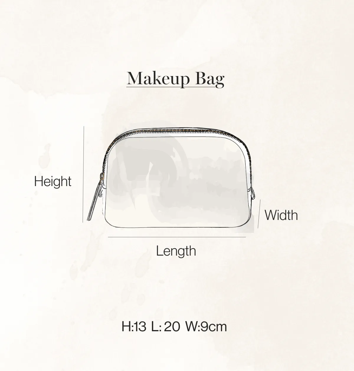 Swallows Makeup Bag