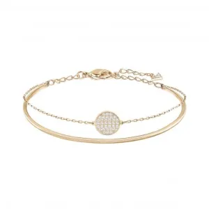 Swarovski Ginger White Rose Gold Tone Bangle 5274892