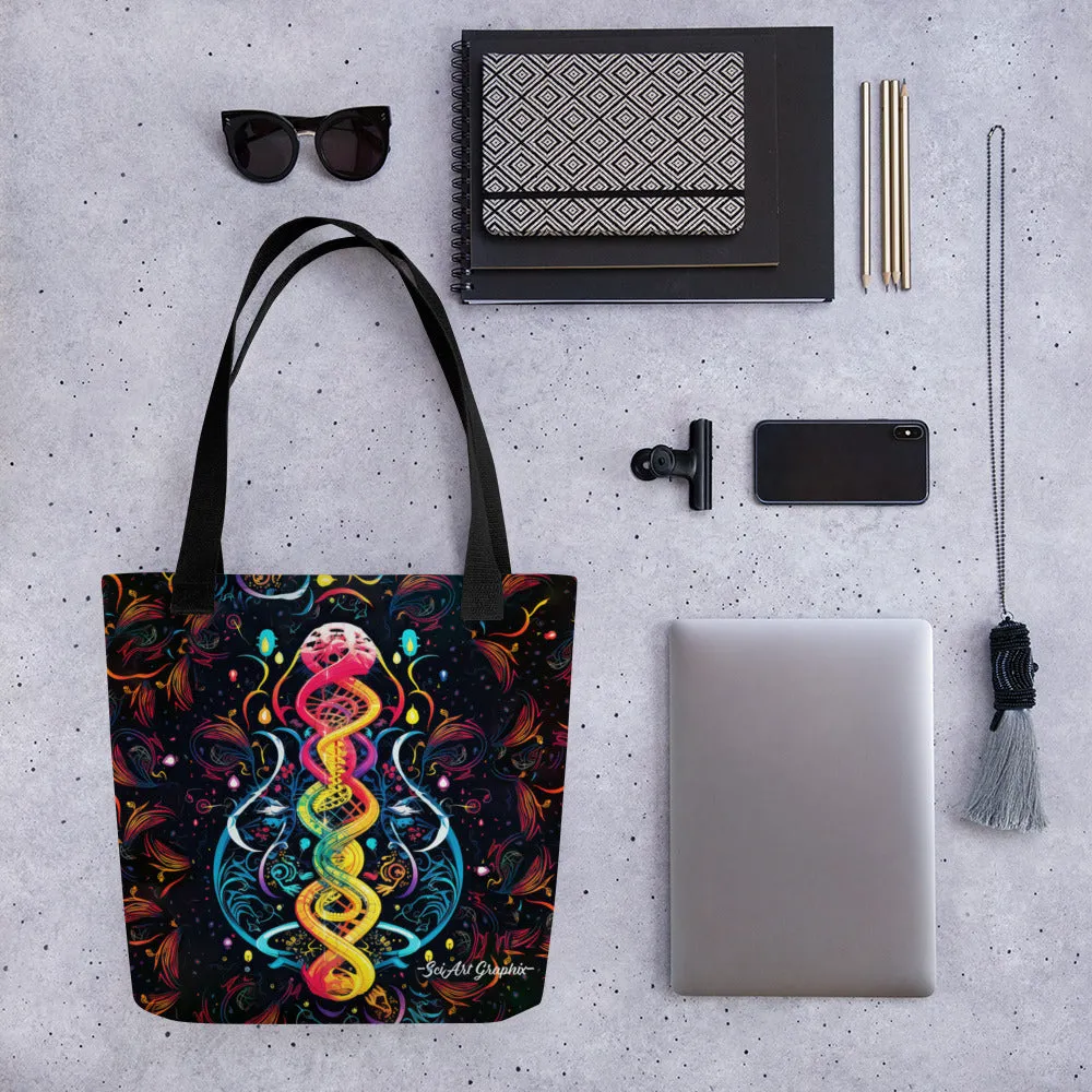 Tote Bag Abstract DNA